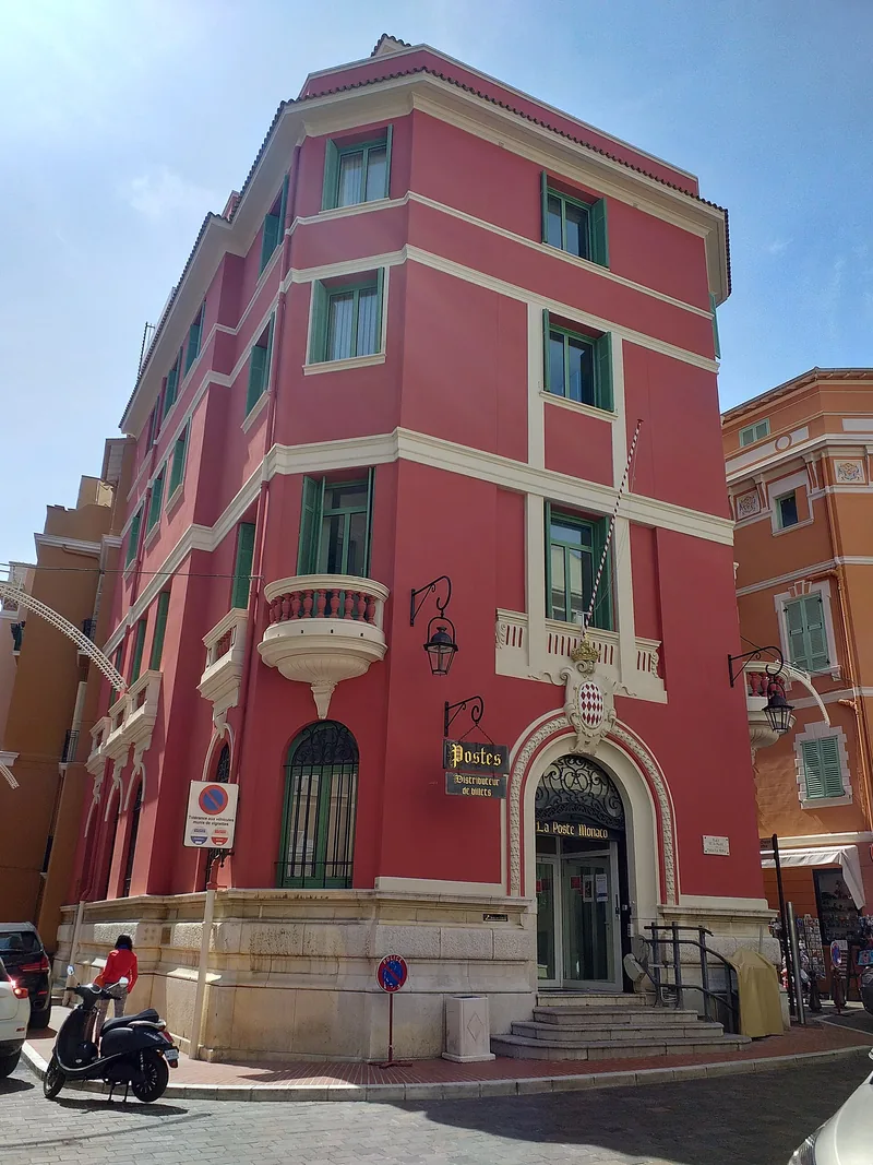 post office of Monaco, Monaco-Ville, Monaco