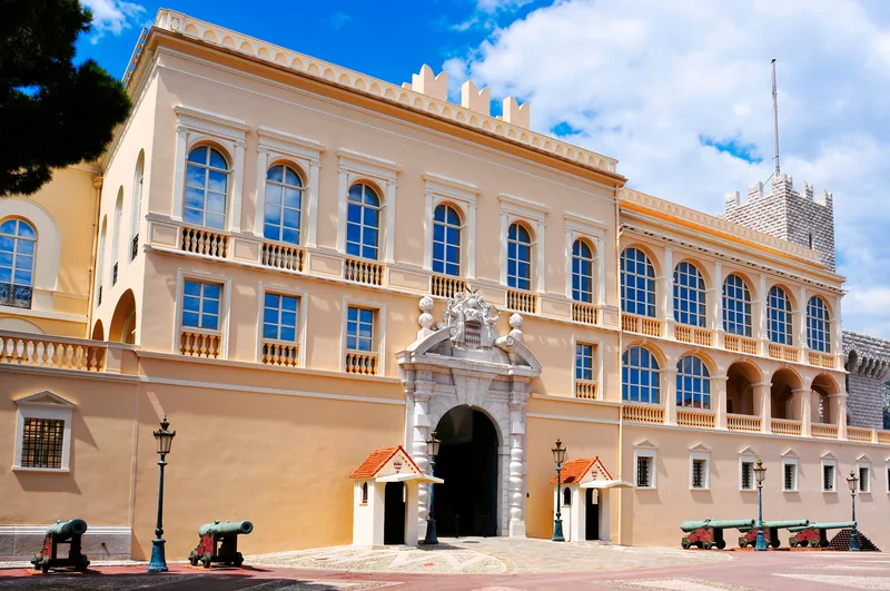 Prince's Palace of Monaco in Monaco-Ville