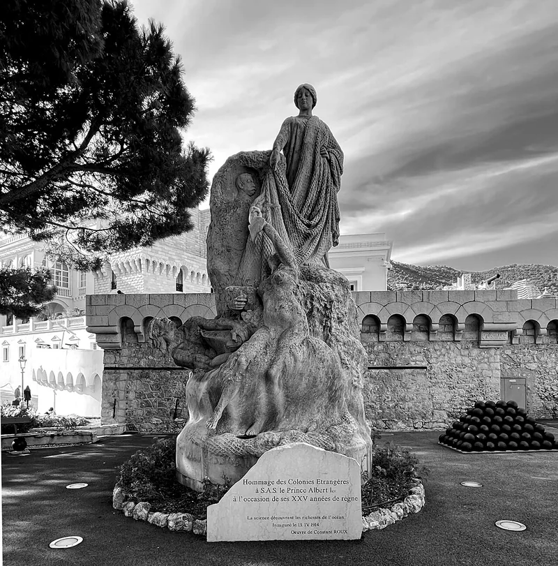 Hommage des colonies étrangères au Prince Albert 1er à l'occasion de ses 25 années de règne, Monaco-Ville, Monaco