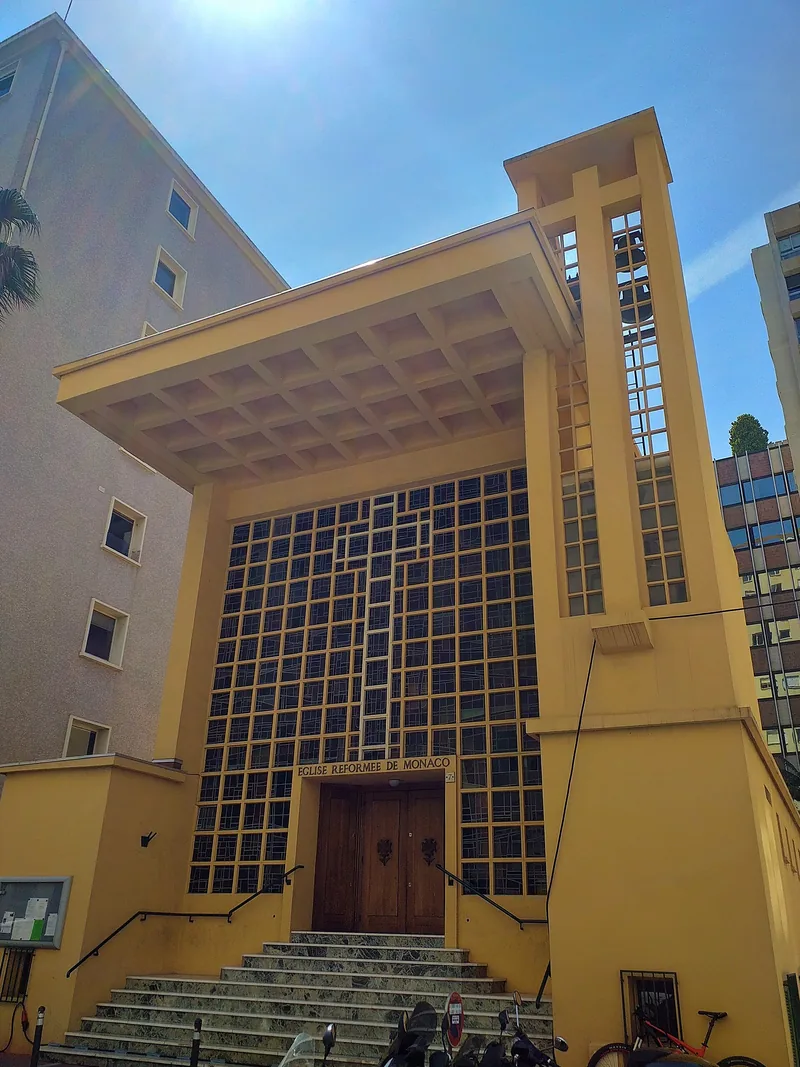 temple protestant de Monaco, La Condamine, Monaco