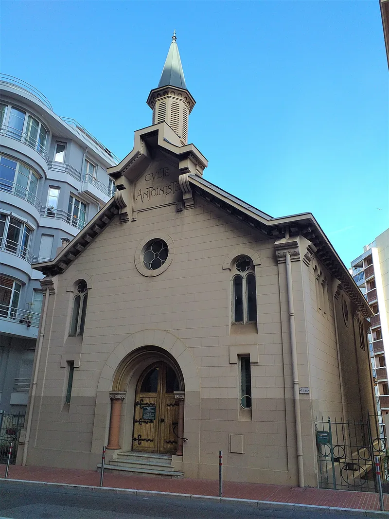 Antoinist temple of Monaco, Jardin Exotique, Monaco