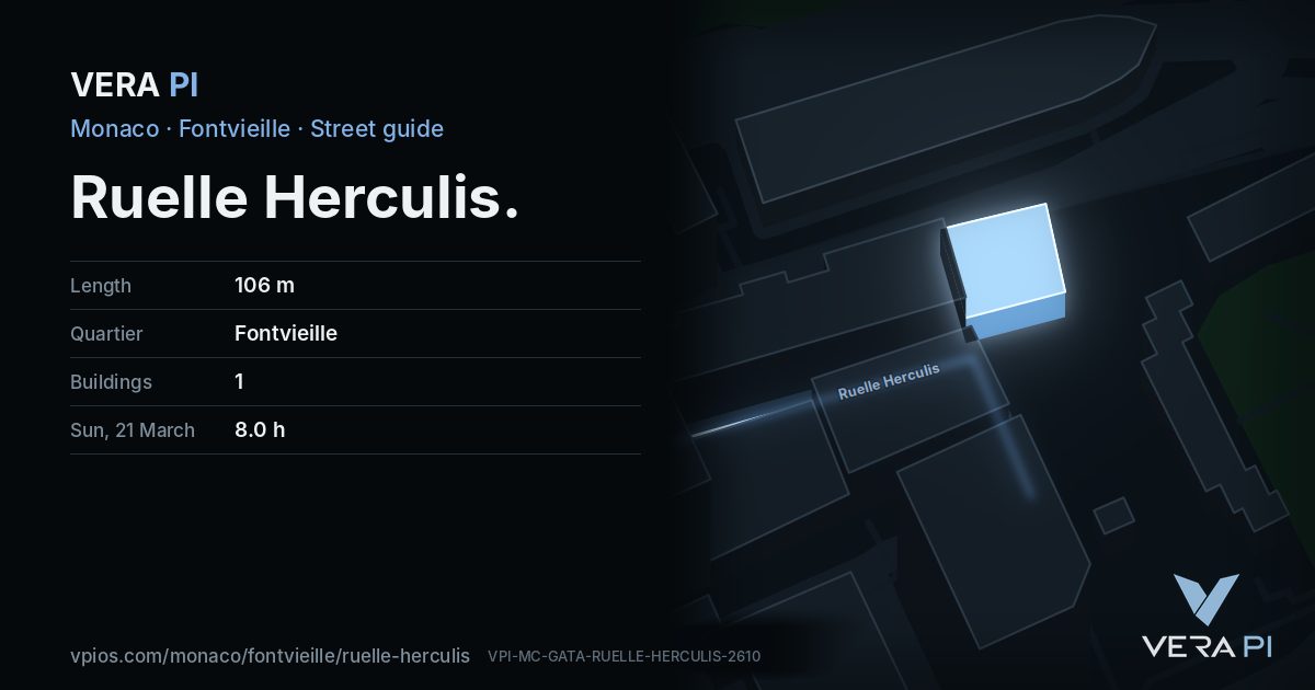 The VERA PI card for Ruelle Herculis