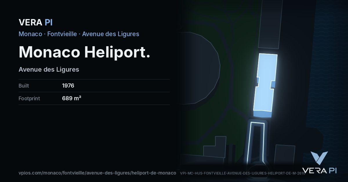 The VERA PI card for Monaco Heliport