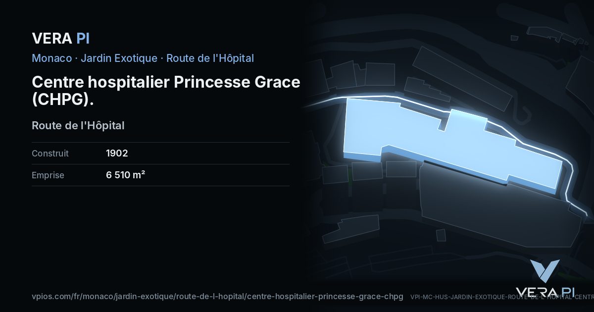 La carte VERA PI de Centre hospitalier Princesse Grace (CHPG)