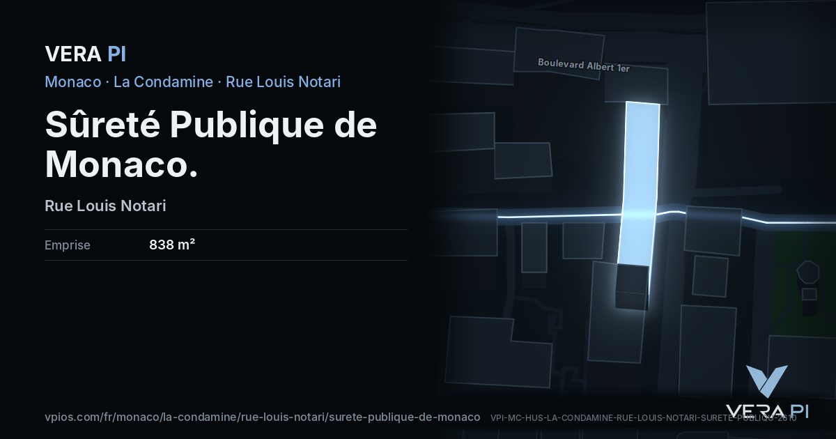 La carte VERA PI de Sûreté Publique de Monaco