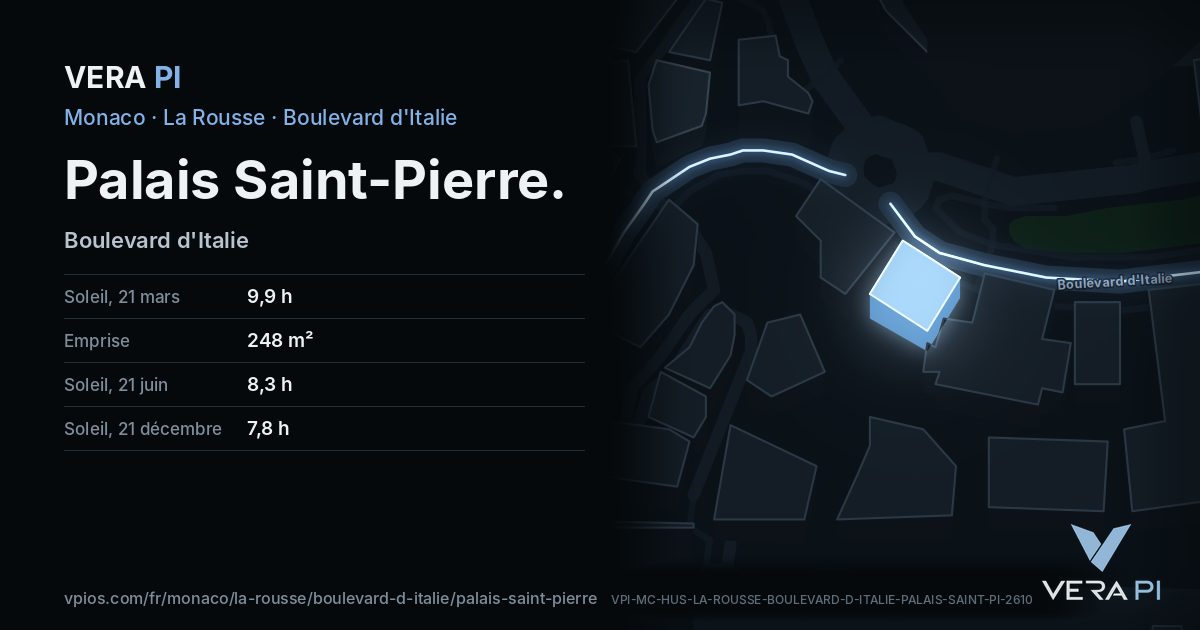 La carte VERA PI de Palais Saint-Pierre