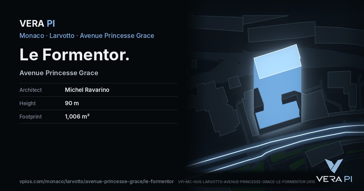The VERA PI card for Le Formentor