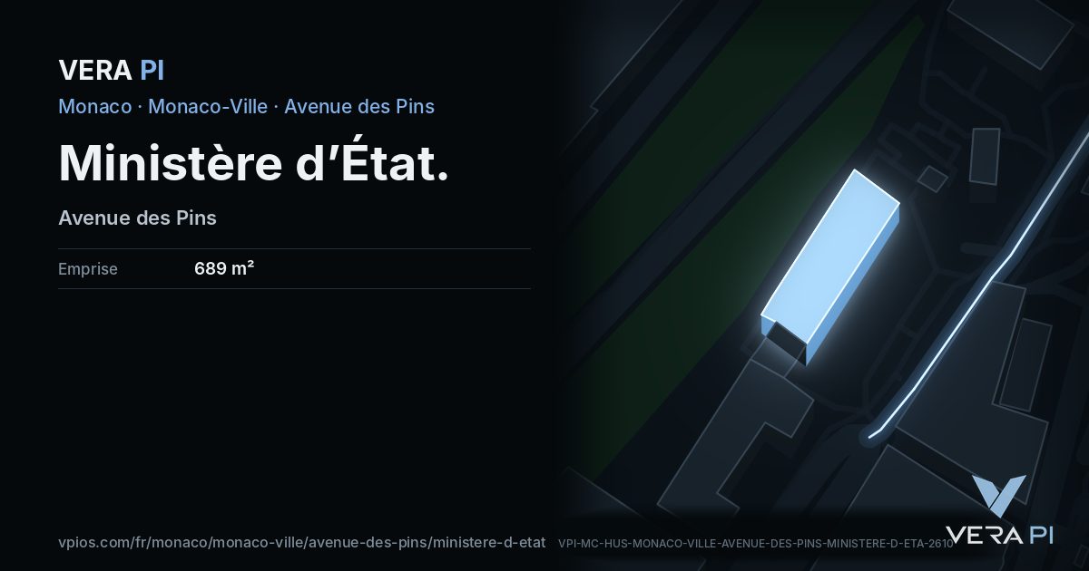 La carte VERA PI de Ministère d’État