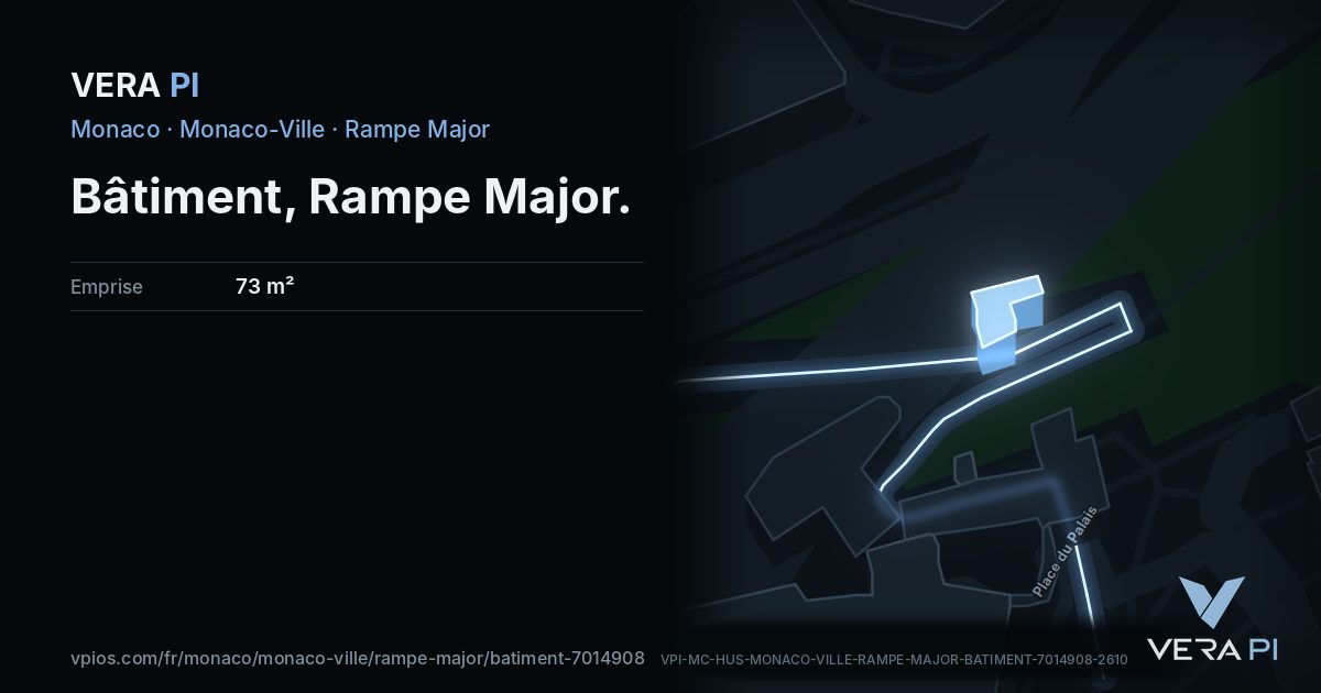 La carte VERA PI de Bâtiment, Rampe Major