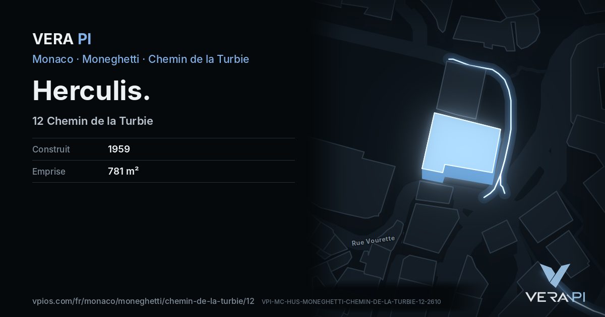 La carte VERA PI de Herculis