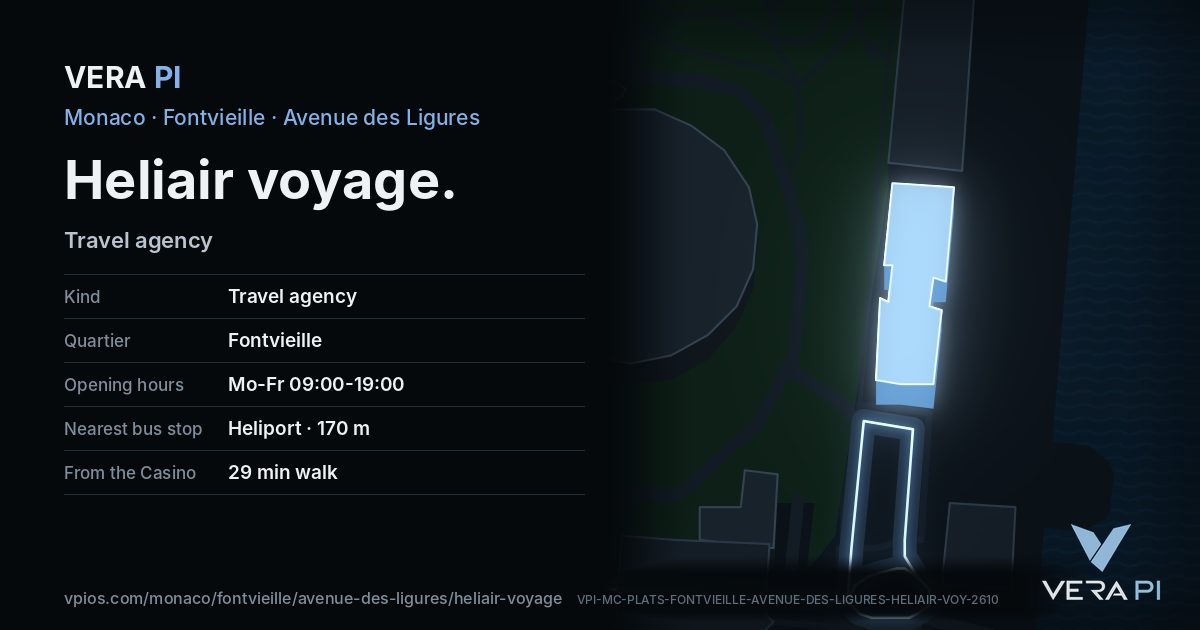 The VERA PI card for Heliair voyage