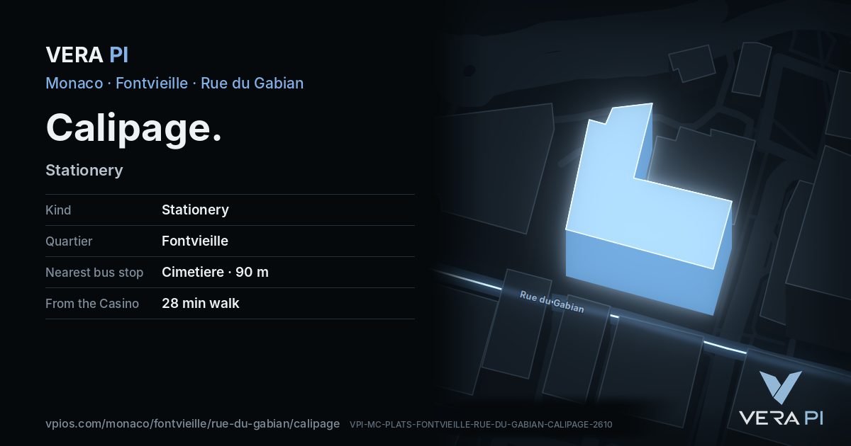 The VERA PI card for Calipage