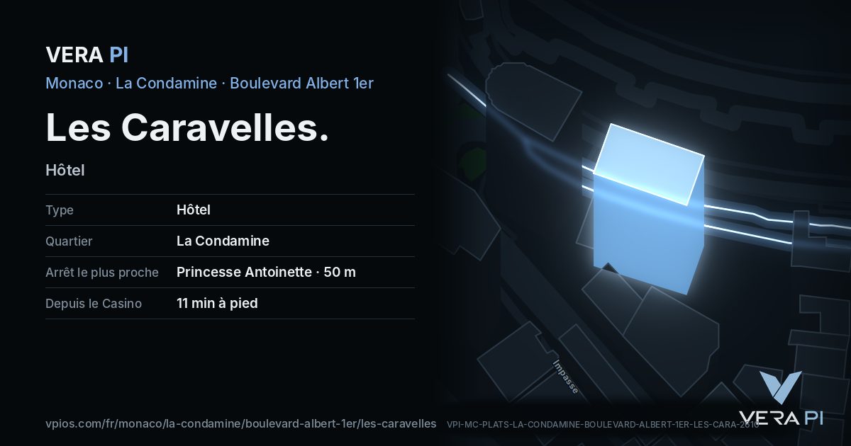La carte VERA PI de Les Caravelles