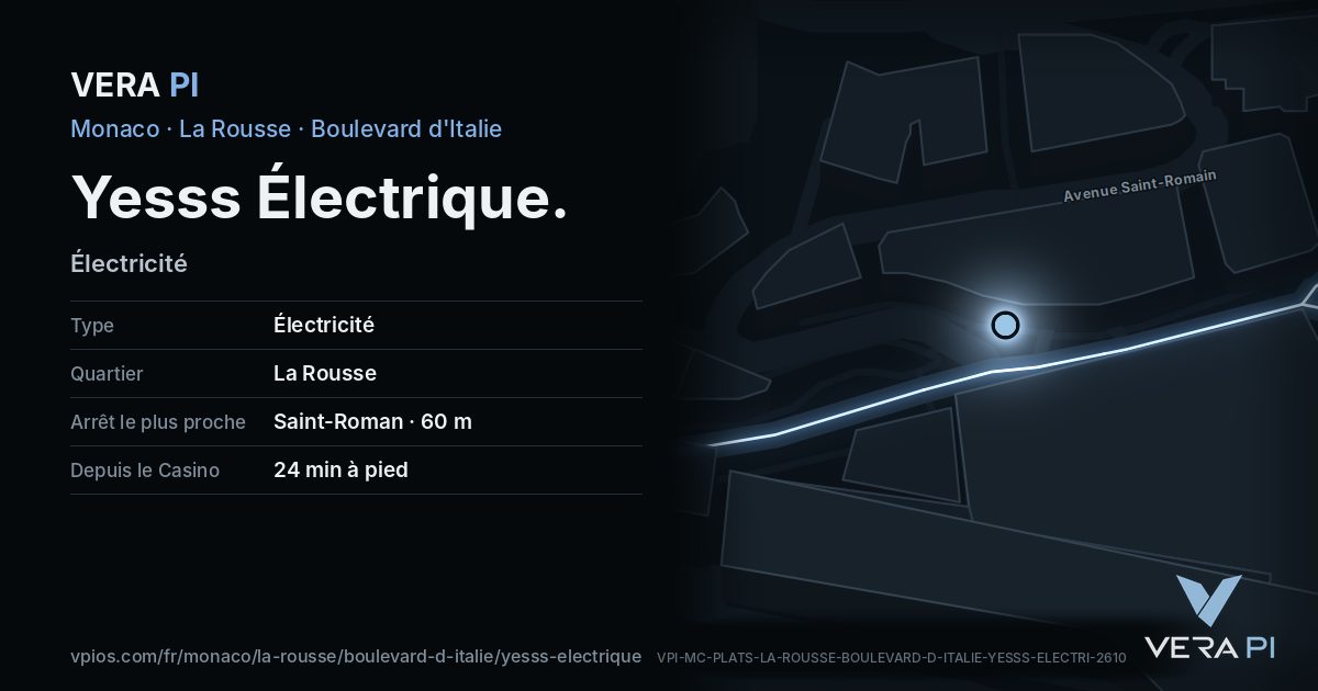 La carte VERA PI de Yesss Électrique