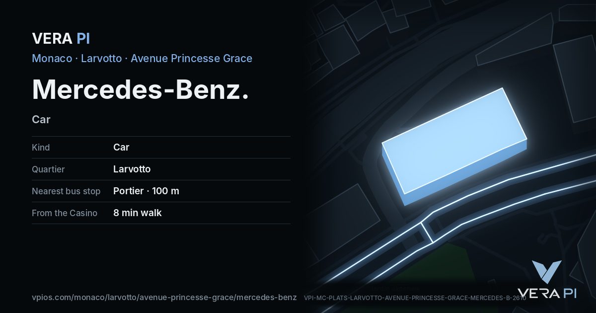 The VERA PI card for Mercedes-Benz