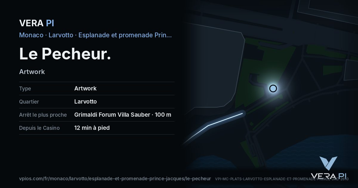 La carte VERA PI de Le Pecheur