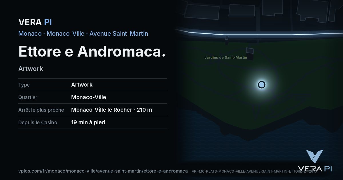 La carte VERA PI de Ettore e Andromaca