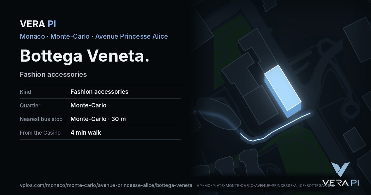 The VERA PI card for Bottega Veneta