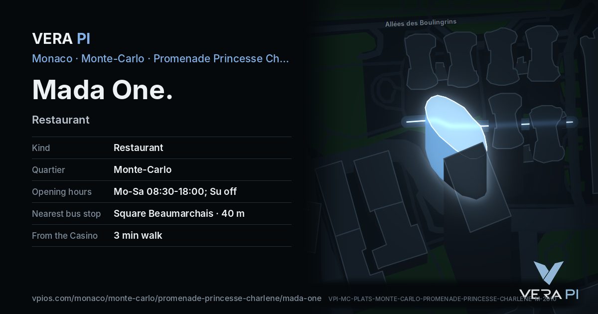 The VERA PI card for Mada One