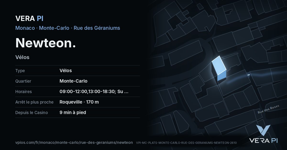 La carte VERA PI de Newteon