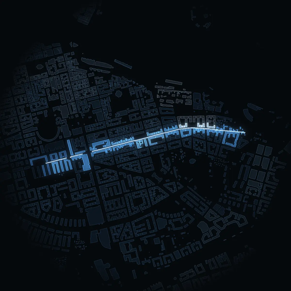 Åsögatan at night