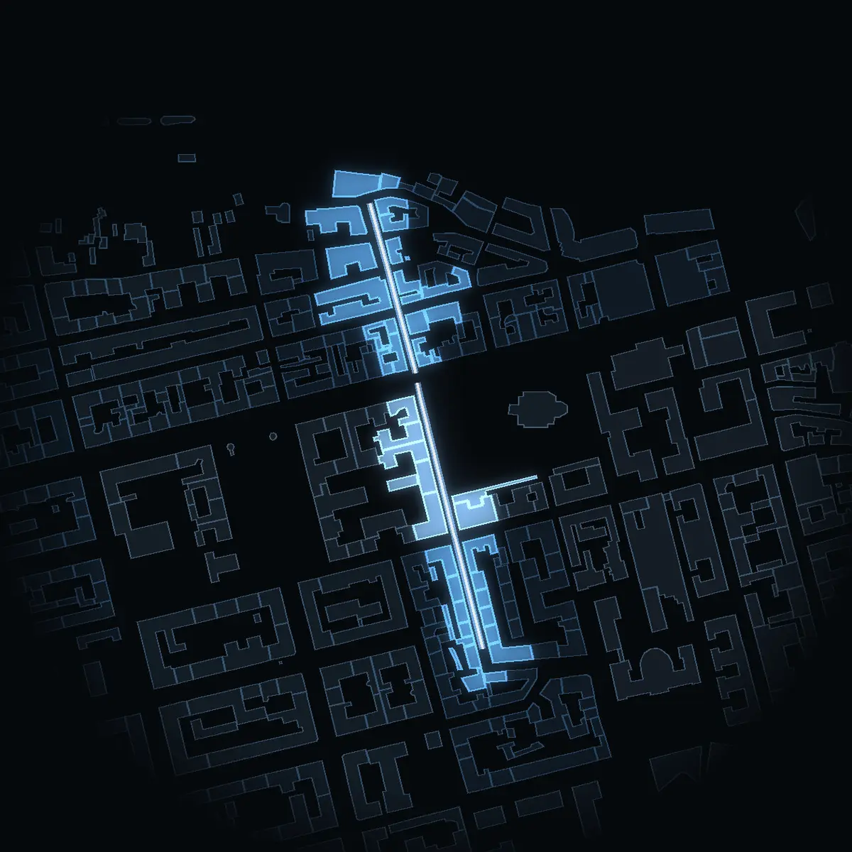 Bellmansgatan at night