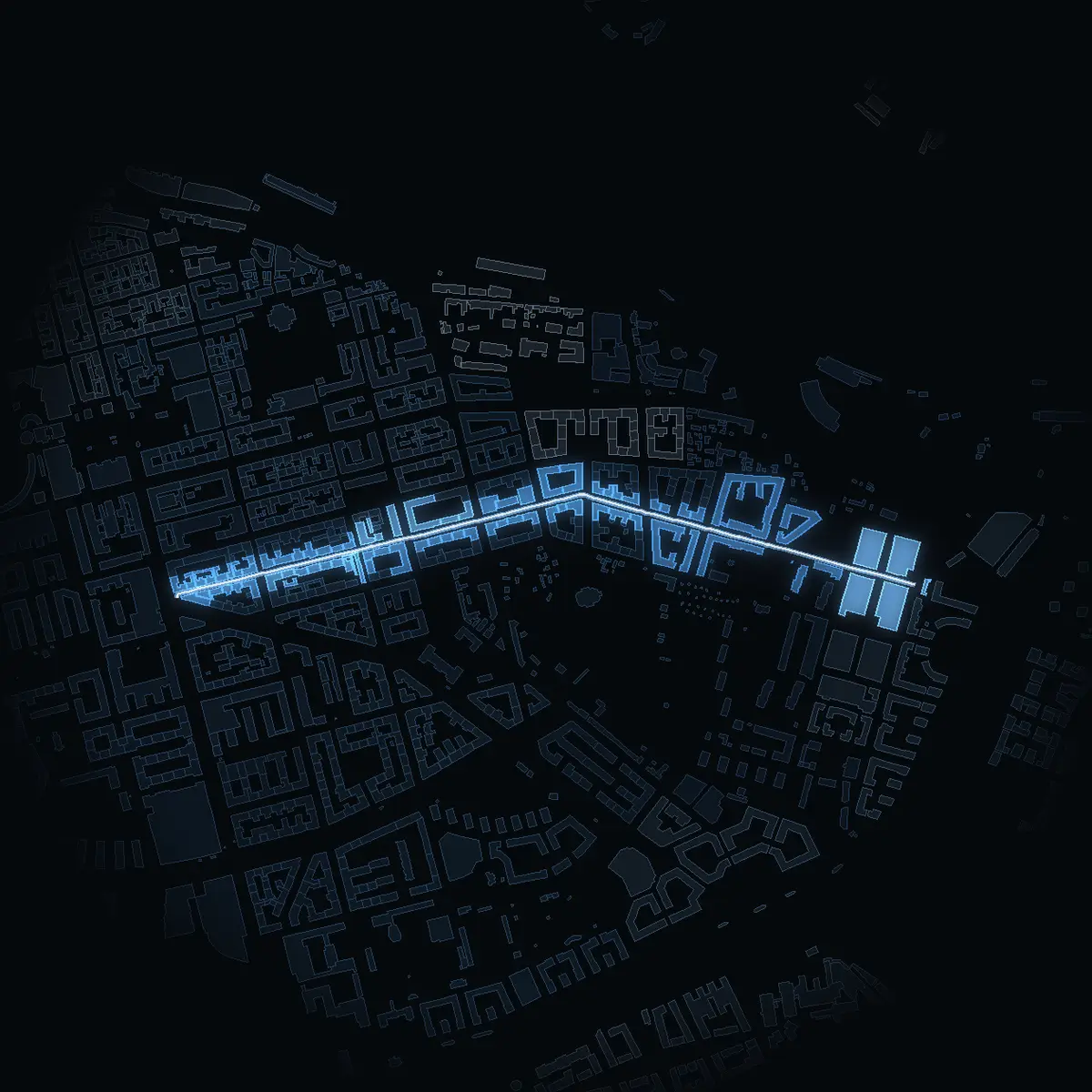 Bondegatan at night
