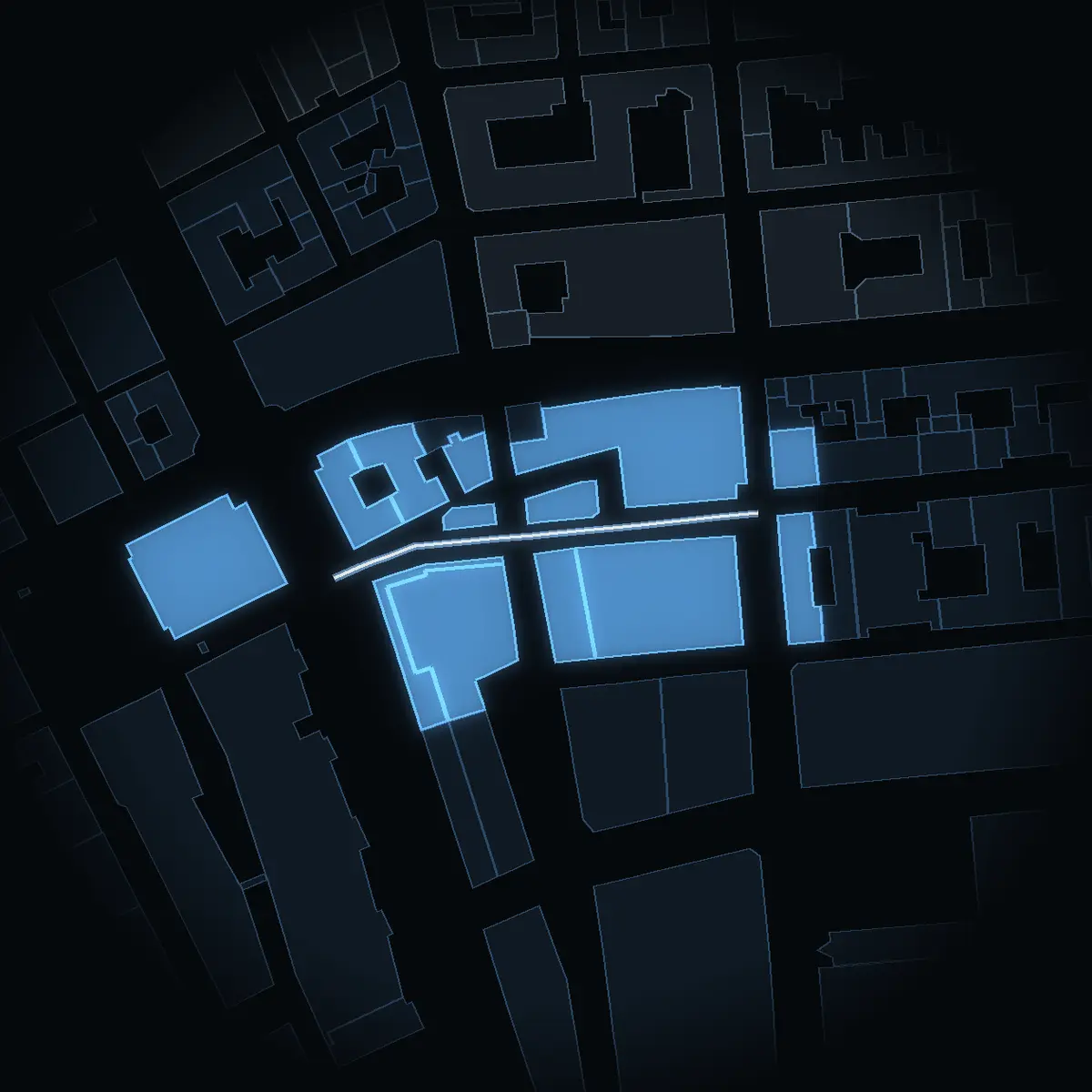 Oxtorgsgatan at night